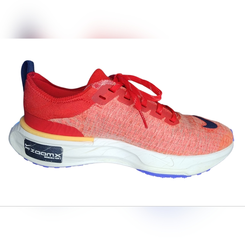 Nike ZoomX Invincible 3 'University Red Blue Joy', Mens 7.5/Womens 9 - Picture 8 of 10